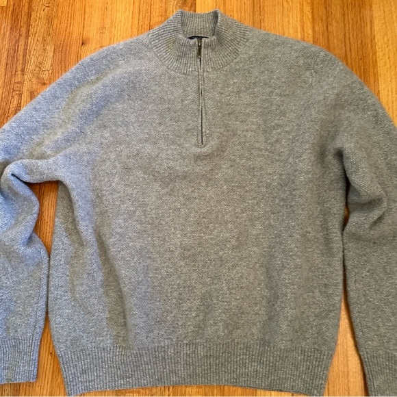 Brooks Brothers Other - Brooks Brothers o 346 pure cashmere sweater quarter-zip Size XXL (n